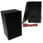 2 Pack Tdx 6 5  2-way Bookshelf Home Theater Audio Speaker Pair Wall Mount Black