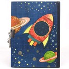 Boys Diary With Lock Space Journal 160 Pages Kids Secret Notebook Gift