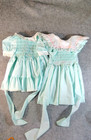 Vintage Toddler Dresses  8  Polly Flinders baby Togs 3mo - 6x 1970 s