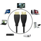 Hdmi Cable 1 5m Bluray 3d Dvd Ps4 Hdtv Lcd Hd Tv 1080p Black High Speed