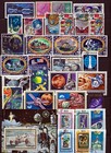 Space   Astronauts Mint used Topical Stamp Collection On 8 Pages Zayix 0525l0010
