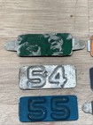 Maine License Plate Tag Tags Tab Tabs 1952 54 55 58 Pair 61 64 Pair Lotof 8