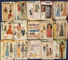        Lot Of 47 Vintage Sewing Patterns Mccall   s Simplicity Butterick Vogue