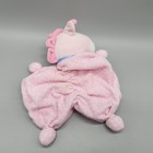 Garanimals Giraffe Pink Polka Dots Security Blanket Lovey Knotted Plush Baby Toy