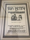 Early Tom Petty Poster Signed By  Bill Graham