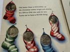 Vintage Santa Claus Christmas Money Card With 10 1948 Roosevelt Silver Dimes