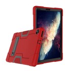 Rugged Shockproof Case For Lenovo Tab M10 Plus Tb-x606f     Armor Stand Cover