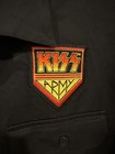 Kiss Army Dragonfly Clothing Co Men s Large Black Ss Button Up Shirt Rock N Roll