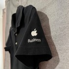 Rare Genuine Vintage Apple Staff Business Team Black Polo Authentic Women 10 M