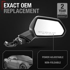 Chevrolet Camaro Passenger Side Mirror Replacement - Powered Adjustment  Non-   