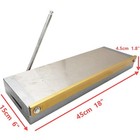 6 18in Magnetic Chuck Fine Pole Magnetic Chuck Machining Workholding Permanent
