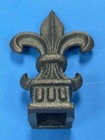 3pcs Traditional Fleur De Lis Finial  Cast Iron  new 