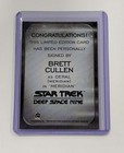 Star Trek Connections 2026 Autograph Cards Lot Deep Space Nine X7