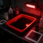 3pcs Darkroom Print Film Photo Paper Developing Trays For Developing Fixing