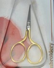  2  Nos Premax Italy 2-3 4  Gold Gilted Embroidery Scissors