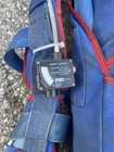 Strong Hawk Manta Skydive Complete Rig 90   s Parachute Sharpchuter Red Green Blue