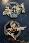 2024 Disney Dcl Disney Treasure Porthole Stained Glass Booster Trading Pin Set