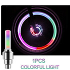Led Bicycle Valve Light Neon Bike Tire Spoke Wheel Lamp Night Riding Safety