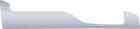Kenworth T680 T880 Under Window Trim Pair Set Stainless Steel