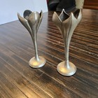 Vintage Silver Plate Art Nouveau Flower Vase