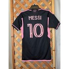Adidas Inter Miami Cf Messi Jersey Mens Small Black Pink Soccer Mls - Excellent