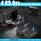 2x Electric Glass Suction Cups 8   Heavy Duty Vacuum Suction Cups Lifter 440lbs