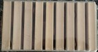 Paper Source 4  Rubber Stamp Number Set - 9 Stamps - Wood- Mounted - New sealed