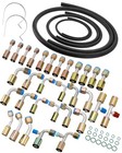 54 In 1 Air Conditioning Hose Fitting Kit  6 5ft  6 8 10 Ac Hoses   Ac Fittings