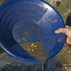 Asr Outdoor Blue 14 Inch Gold Mining Pan For Gold Prospecting 2 Riffle Types