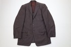 Vtg 50s 60s Rockabilly Mens 40r Distressed Heavy 2 Piece Wool Suit Wedding 30x28