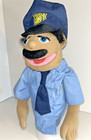 Melissa   Doug Police Officer Hand Puppet Plush Toy With Hat   Uniform No Stick