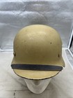 Ww2 German M40 Helmet Ordnance Tan Paint Refurbished  jj314