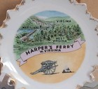 Vintage Souvenir Plate Harper s Ferry West Virginia Civil War Site