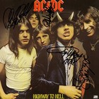 Ac dc Cherry Wood Reproduction Signature Record Display  m4 