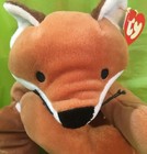 Ty Pillow Pal  Fox  Foxy  Stuffed Animal  Toy  New  14   