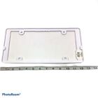 Hooters Makes You Happy License Plate Frame White Plastic New Est  1983 Auto