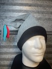 Vtg 1990   s Garbage Collection Unisex 100  Reclaimed Polyester Fleece Ski Hat L