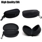 2-pack Eye Glasses Case Box Sunglasses Protector Hard Zipper Belt Clip Portable