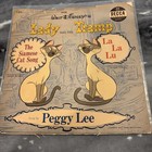 Walt Disney   s Lady   The Tramp 45 Rpm Peggy Lee The Siamese Cat Song   La La Lu
