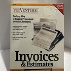Proventure Invoice An Estimate Software Windows 95 And 98 Cd-rom Vintage