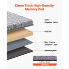 Carpet Tiles 18x18 Inch  10 Pack Carpet Square Rug Detachable   Damage-free  Sel