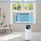 Window Air Conditioner 6000 Btu Smart  Cool Up To 250 Sq  Ft  With Remote Wif   
