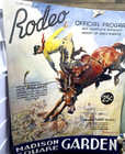 Rodeo Program 10th Annual Oct  1935   Msg Nyc   Bonus Event Program Oct 10th