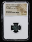 Marcus Ambibulus Ae Prutah Governors Of Judaea Bronze Coin 9-12 Ad     Ngc Genuine