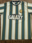Vintage Nike La Galaxy Soccer Jersey Top Tee Shirt Usa Made 90s Los Angeles Szxl