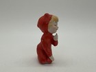 Vintage George Good Josef Originals Lil Devil Red Pixie Girl On Knees Figurine
