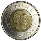 2006l Canada Churchill Toonie Proof Like 2 Dollars Double Date 1996-2006 Coin