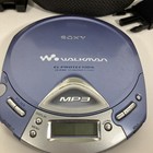 Sony Walkman D-cj500 Vintage Cd Player G-protection Tested Works Metallic Blue