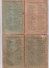 Antique German Book Lot Of 4 1880s Folk Munich Publishing 6x4in Deutsch Language