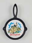 Disneyland Cast Iron Ceramic Skillet Walt Disney Productions Vintage Japan 1960s